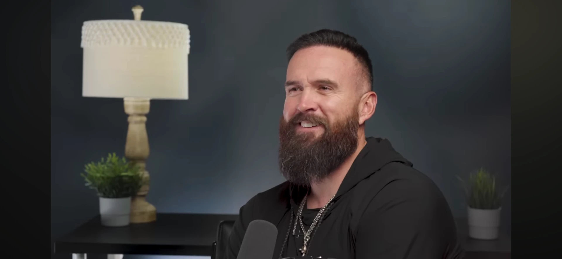 Tyler Hall hosting The Rollercoaster Podcast